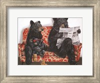 Framed Bear-ly Present