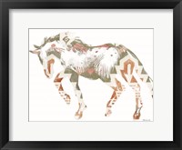 Framed Navajo Horse 2