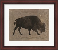 Framed Buffalo Impression 1