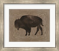 Framed Buffalo Impression 2