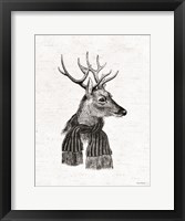 Framed Holiday Reindeer