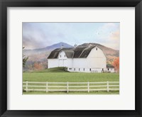 Framed Adirondack Farm