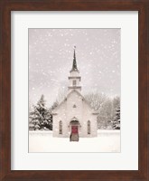 Framed Vermont Church