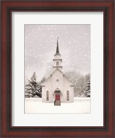 Framed Vermont Church