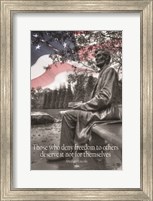 Framed Freedom to Others