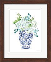 Framed Chinoiserie Hydrangea II