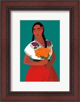 Framed Mexican Woman II