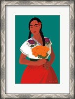 Framed Mexican Woman II