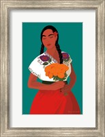 Framed Mexican Woman II