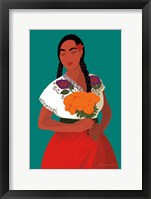 Mexican Woman II Framed Print