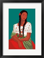 Mexican Woman I Framed Print