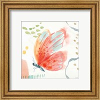 Framed 'Winged Whisper IV' border=