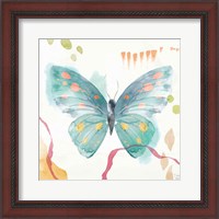 Framed 'Winged Whisper III' border=