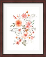 Framed Floral Serenade IV