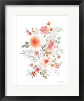 Framed Floral Serenade IV