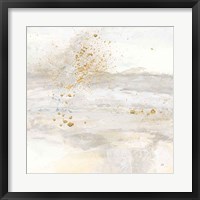 Framed 'Winter Gold I' border=