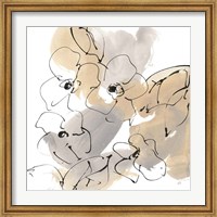 Framed Original Neutrals I