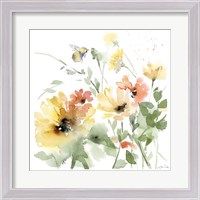 Framed Sunflower Meadow I