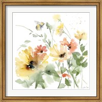 Framed Sunflower Meadow I