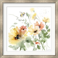 Framed Sunflower Meadow I