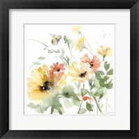 Framed Sunflower Meadow I