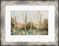 Framed Sunrise Desert III Neutral