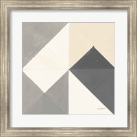 Framed Triangles IV Neutral Crop