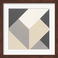 Framed Triangles I Neutral Crop