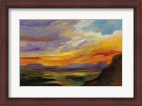Framed Sonoran Desert Sunset