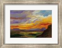 Framed Sonoran Desert Sunset