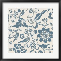 Framed Floral Toile II