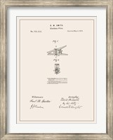 Framed Laundry Patent II