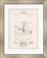 Framed Laundry Patent III