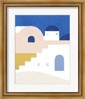 Framed Simple Santorini I