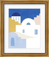 Framed Simple Santorini II