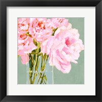 Framed Popping Peonies I