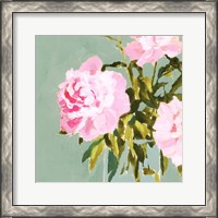 Framed 'Popping Peonies IV' border=