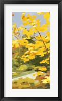 Autumn Hike I Framed Print