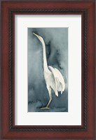 Framed Simple Egret IV