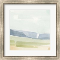 Framed Pastel Slopes II