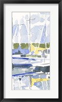 Sailboat Reflections II Framed Print