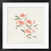 Sweet Florals II Framed Print