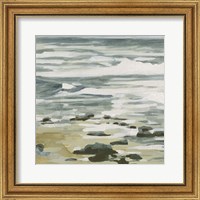 Framed 'Low Tide II' border=