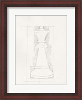 Framed Chess Set Sketch I