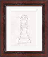 Framed Chess Set Sketch II