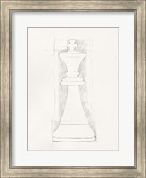 Framed Chess Set Sketch II