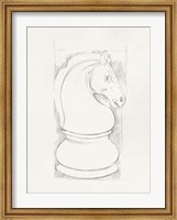 Framed Chess Set Sketch III