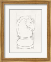 Framed Chess Set Sketch III