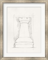 Framed Chess Set Sketch IV