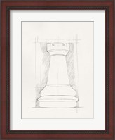 Framed Chess Set Sketch IV